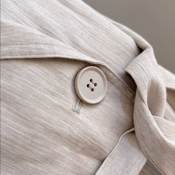 Women's Beige Trench Coat - Picture 3 of 6